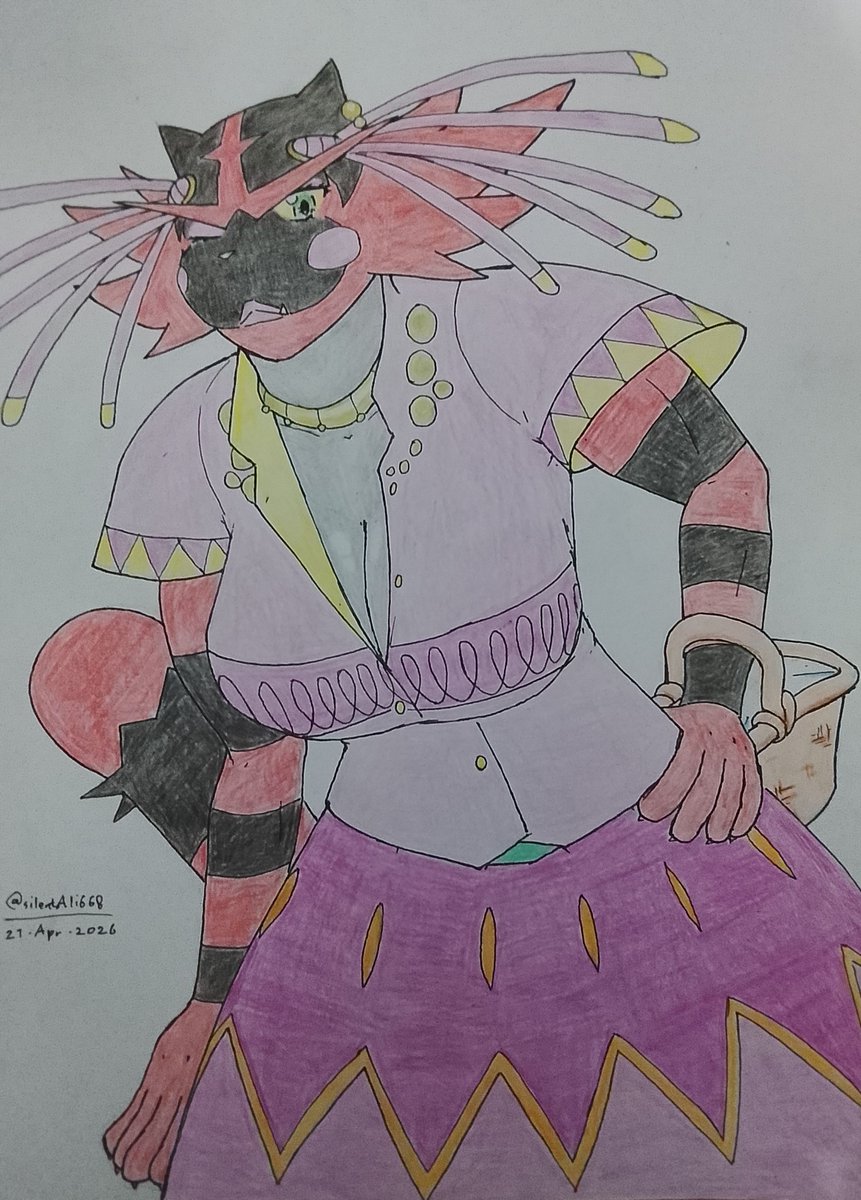silentAli668's tweet photo. Incineroar https://t.co/3mZYerhXd5