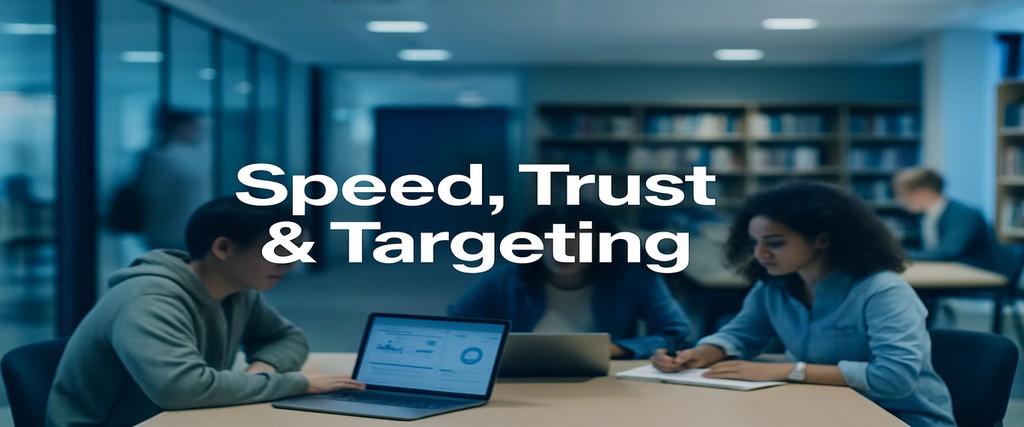 HEMInstitute's tweet image. Effective programs prioritize value driven posts, such as student spotlights, program previews, and practical tips, with an 80/20 balance of education to promotion.

Read more 👉 lttr.ai/Aqpof

#Highereducation #Marketing #Highered