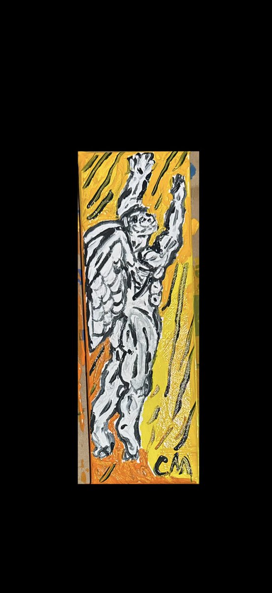 ChrisMelloart's tweet photo. #floralart #abstractart #figurativeart #chrismelloart #chrismelloartist #outsiderart #naiveart https://t.co/EDJiLtvuN0
