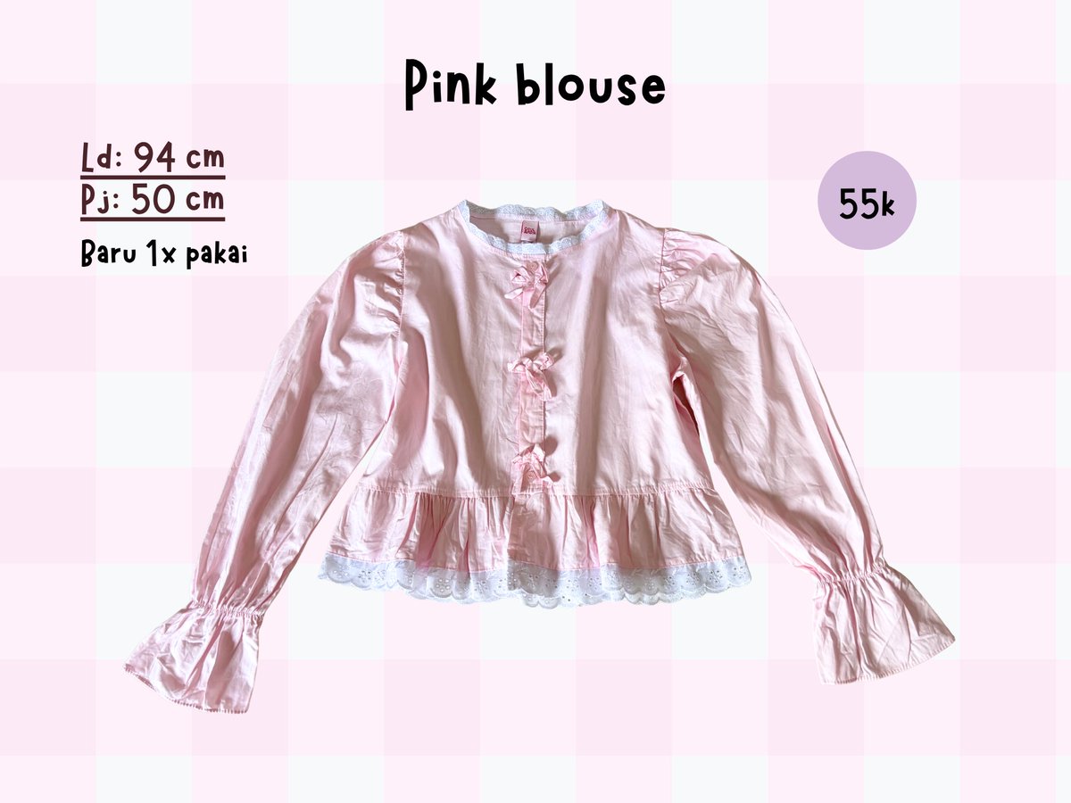 cuteenikiii's tweet photo. Wts preloved outfit blouse, longsleeve, jaket olahraga, bawahan🎀🌸💭

• Dom Jateng
• Detail dm
• bisa cod oren🍊
Link co: https://t.co/08oyXZ1y9f https://t.co/BHhjz3qg3D