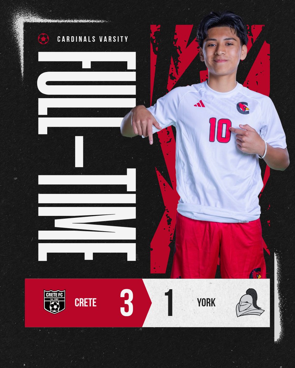 CreteMensFC's tweet photo. Varsity with the win over York in the final home game of the season. https://t.co/2n9P5lcWDB