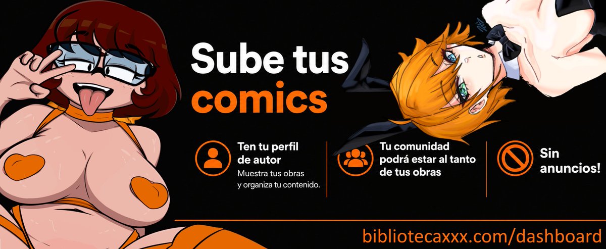 🎨¡Atención, artistas de cómics porno!

¿Creas historias calientes, dibujos explícitos o comics XXX en español? 

BibliotecaXXX ahora permite subir comics de manera directa.

Tu comunidad podrá verlos sin preocuparse por los anuncios molestos

Además de a tus fans, también puedes
