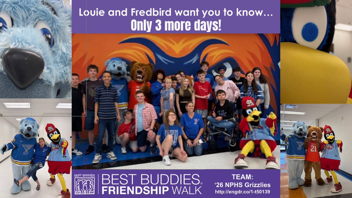 GrizBuddies's tweet image. 3 MORE DAYS!🤩Bring your family! 💙engdr.co/1-5358992🧡#bestbuddies #bestbuddiesmo