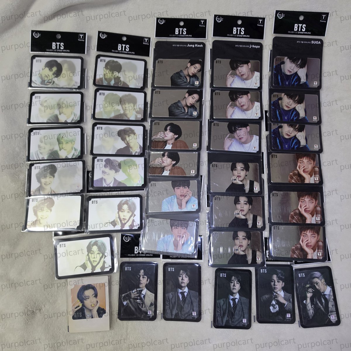 #PurpolOnHands

BTS Official T-Money cards
Php 450 + local SF Each

On hand and ready to ship

Dm to order

🏷 bts rm jin suga jhope jimin v jungkook taehyung namjoon wts lfb