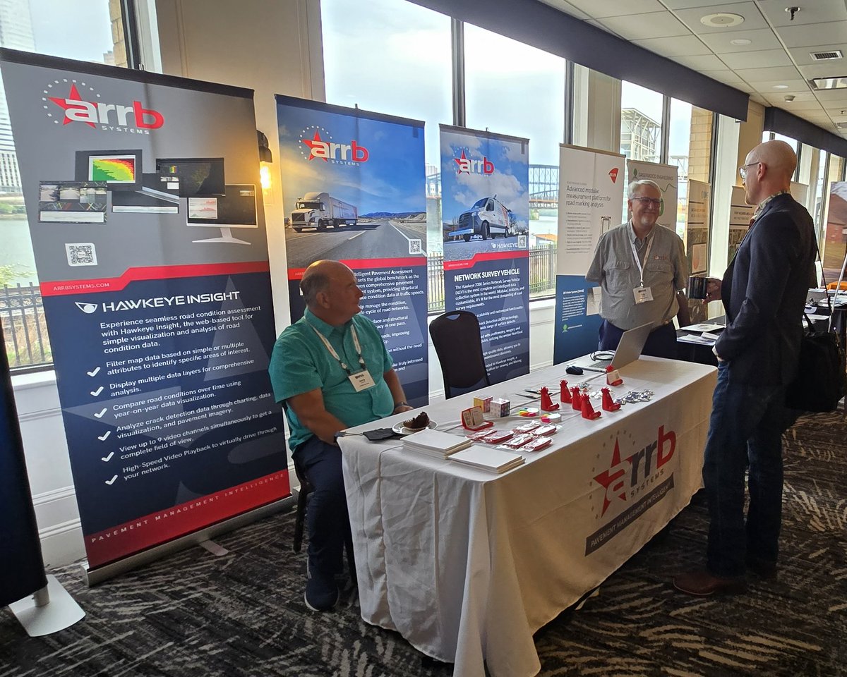 ArrbSystems's tweet photo. #RPUG is Almost a Wrap - Don't Let This Road Pass You By!

One more day at RPUG, and we don't want you to miss it!

If you haven't stopped by yet, tomorrow is your last chance to explore the latest technology in pavement assessment. Our own Eric Botting, Yassine Bennani, Jerome Daleiden and Neil Mastin will be at the booth all day, ready to chat, answer questions, and show you what we've been working on.

Did you know? Pittsburgh is the world's undisputed City of Bridges, with over 446, more than any other city on the planet, including Venice, Italy.

@ARRBSystems_USA  Systems Americas #ARRBSystems #RPUG #PavementAssessment #RoadInfrastructure #Pittsburgh #USA