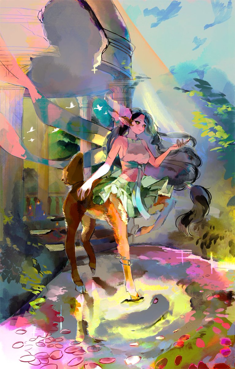 2xHxlos's tweet image. Commission #ArtistOnTwitter #イラスト #illustration