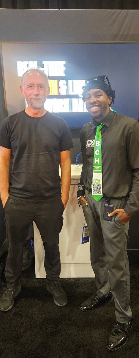 00TATTS's tweet photo. Finally caught on sleep from putting in #BCH work from the last 2 weeks nonstop! The Bitcoin Cash Gang stormed the Bitcoin Conference passing out @cashstamps and onboarding people to the @SeleneWallet. Out of 300 I think we might have 2 left 🤣 speaking of 2...I did, not one, but TWO BCH Tattoos at the conference! Doing all can to show value to The BCH Community and earn yall trust as the lead Real World Marketer for Bitcoin Cash. The Bitcoin Cash Tattoo Sprinter Van is vehicle for the job...but this isn't a job for me...this is my life...I can be BCH Jesus with the BCH power! I love all yall so much! Big shout outs to @stevethurmond, @kzKallisti, @Lightswarm @TheDesertLynx @KennethBosak @MiggyCryptoX @bobcatbts @TheRemedyVI and more than I can remember right now 🤣💚🫶🏿

Lastly, if yall liked this content and want to see more of content like this and REAL WORLD marketing at its finest then please feel free to donate some BCH to The Bitcoin Cash Tattoo Sprinter Van https://t.co/vvbtlUDICP campaign @ https://t.co/4FafPXLla2 (ITS THE LAST DAY BEFORE THE CAMPAIGN ENDS!)