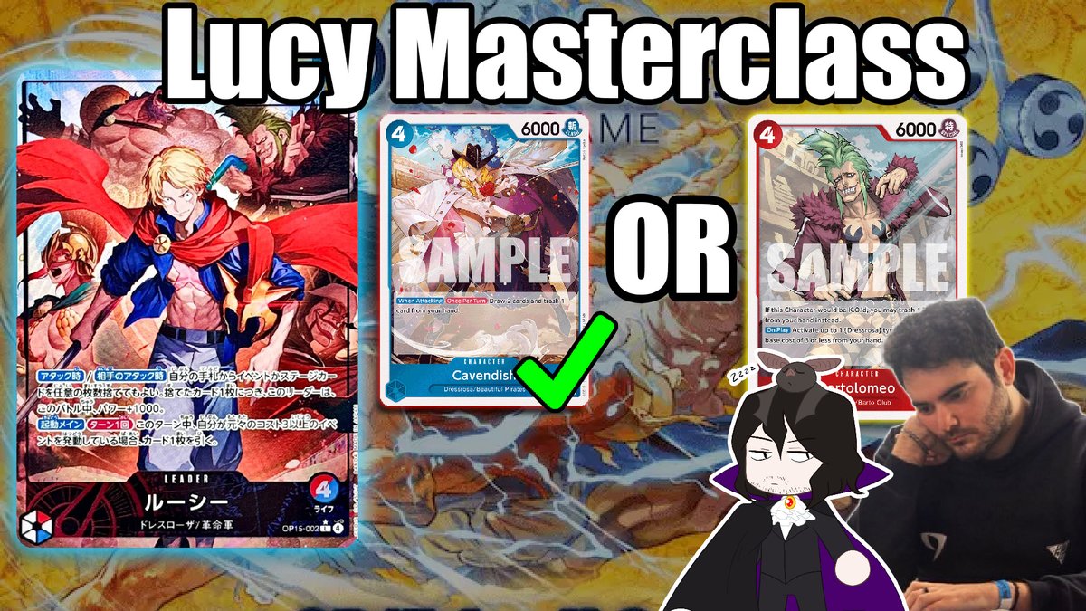 Package may be stolen but that isn't stopping me. 

.<a href="/AngeloT_OP/">NOVO | AngeloT</a> joined me to talk about all things Lucy and the different ways to approach this deck, the match ups and so much more 

Come watch 
youtu.be/W9QcDVu9z7Y