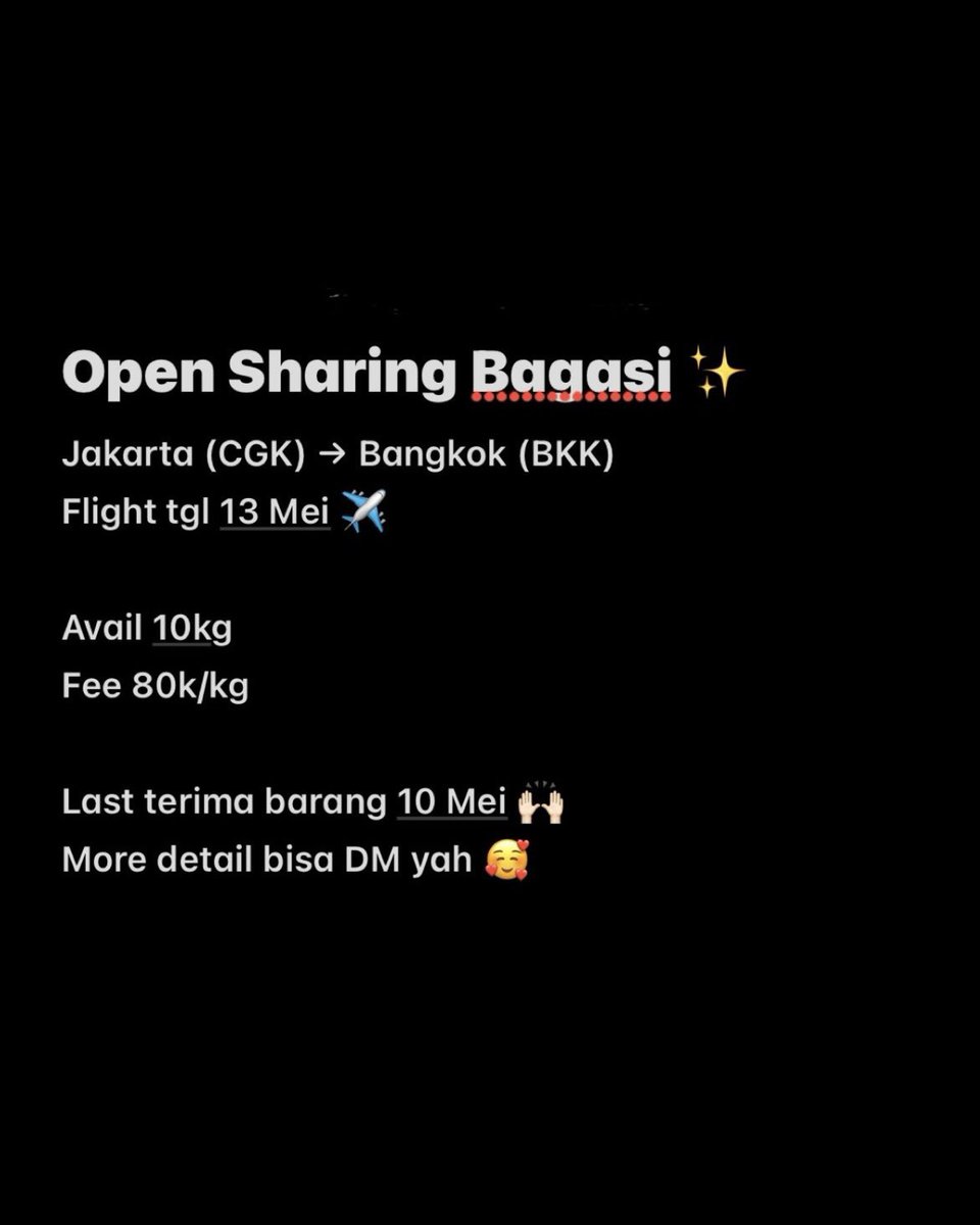𝙬𝙞 | OPEN TITIP KADO & JASTIP BANGKOK tweet media