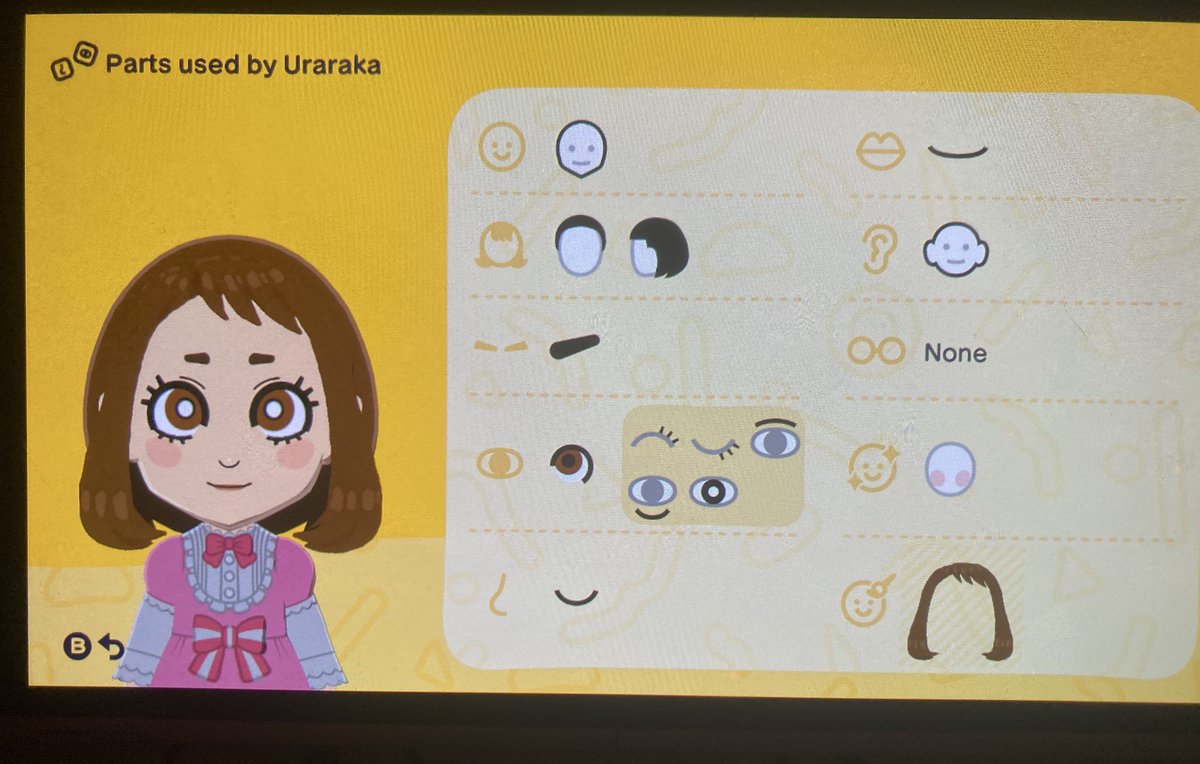 T0mattii's tweet photo. Some my hero academia miis. Deku, Bakugou, Uraraka and Toga yayyy https://t.co/tPi18NDlgb