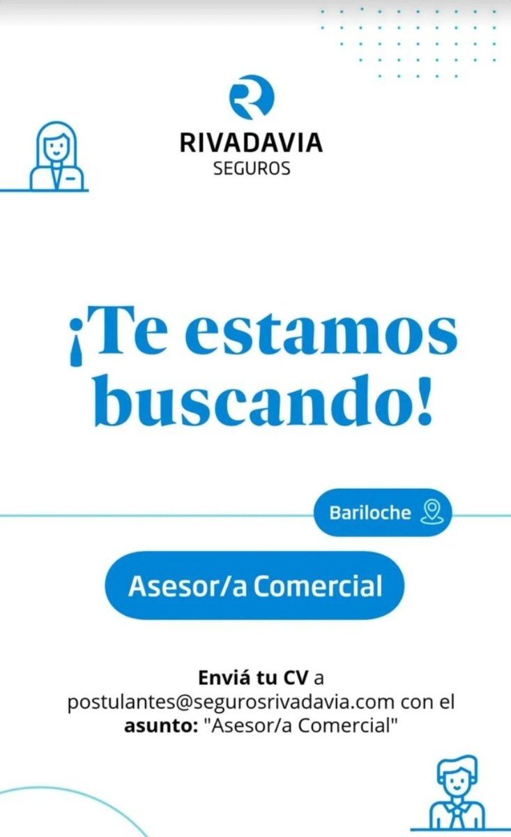 #Trabajo #Bariloche #Comercial #Hiring #Argentina