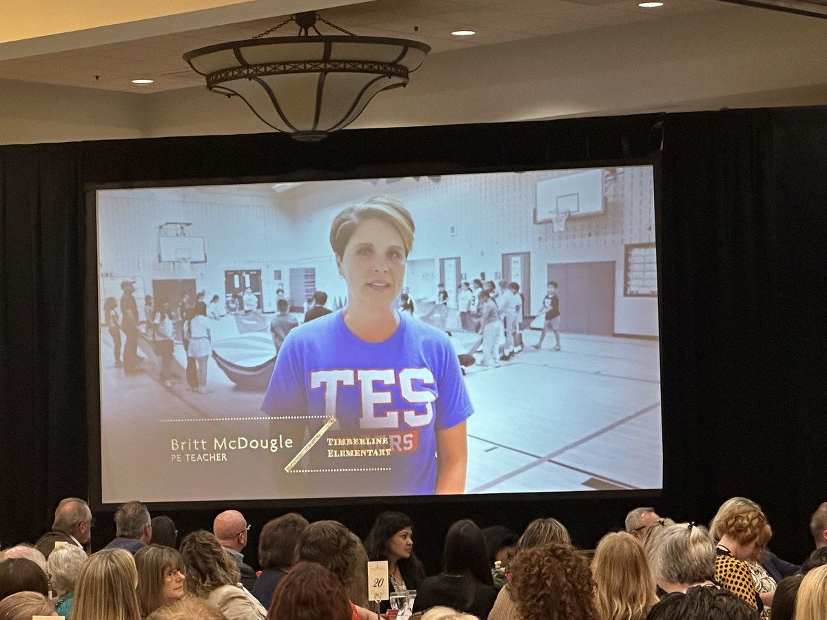 GCISDFineArts's tweet photo. Itβs a great day for our PE team in @GCISD! Our PE teacher and PE Para at Timberline ES won! It shows what amazing teachers we have in our elementary specials! We are so proud of them. https://t.co/c7YoKykKjK
