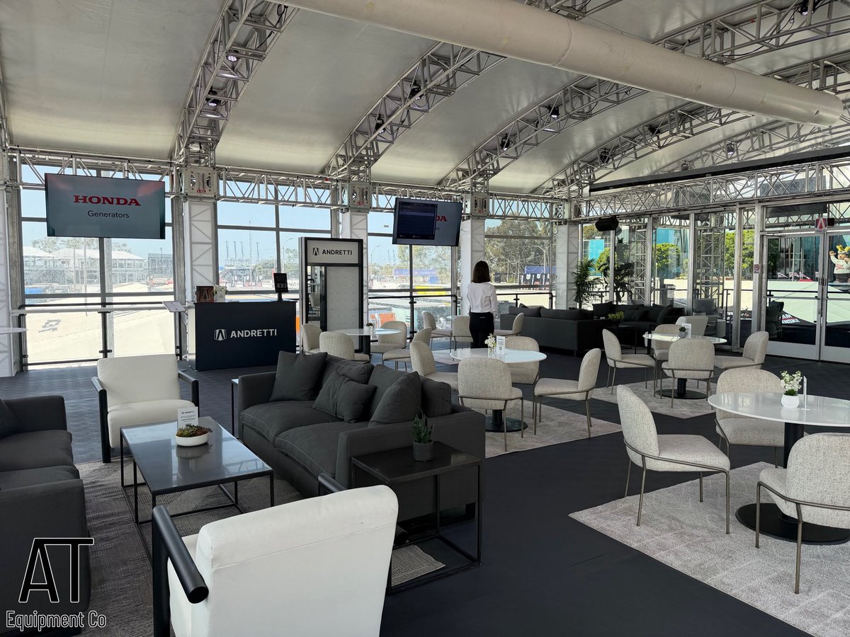 atequipmentco's tweet image. Beauty is in the eye of the builder. We got the VIP tour of  a new layout for race week, our team is proud propel your hospitality needs. 🏁 | #ATEquipmentCo #LiveEvents #Hospitality #Racing #Motorsports