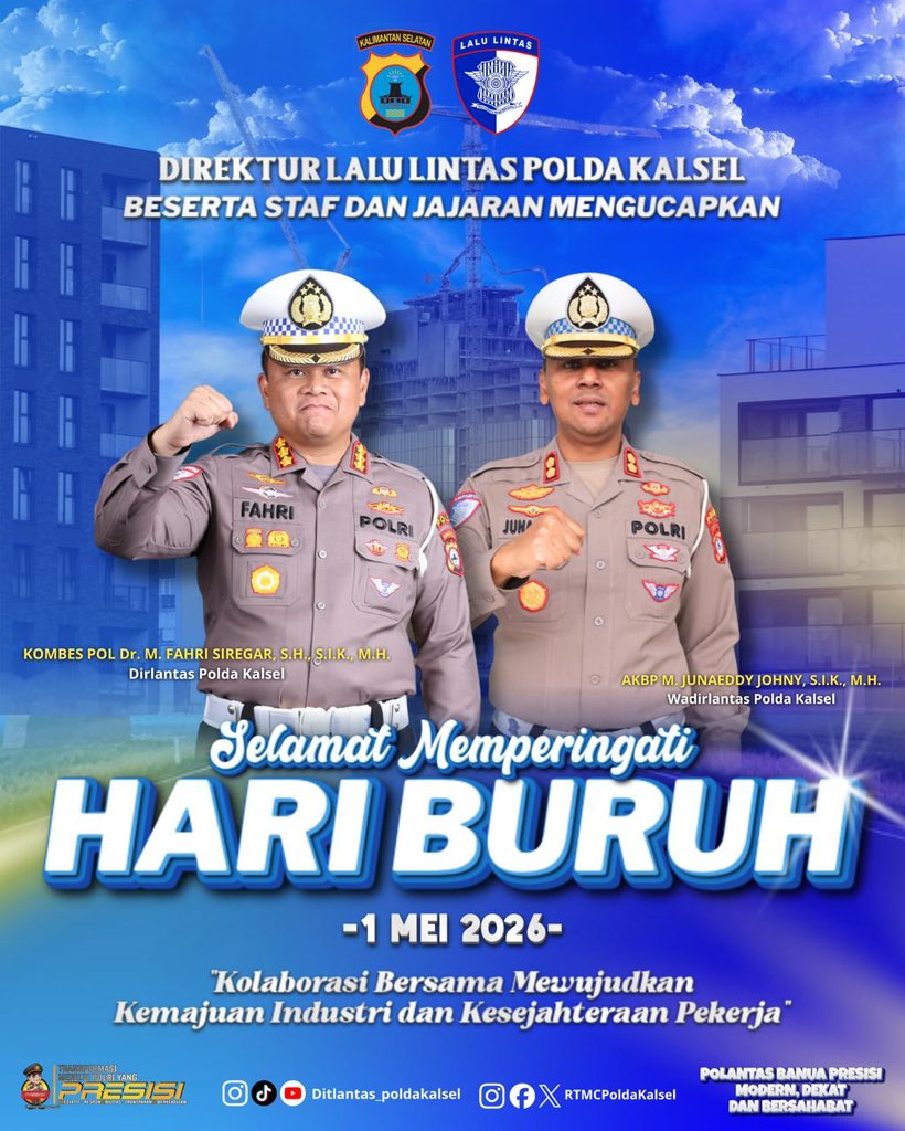RTMC Ditlantas Polda Kalsel (@rtmcpoldakalsel) on Twitter photo 