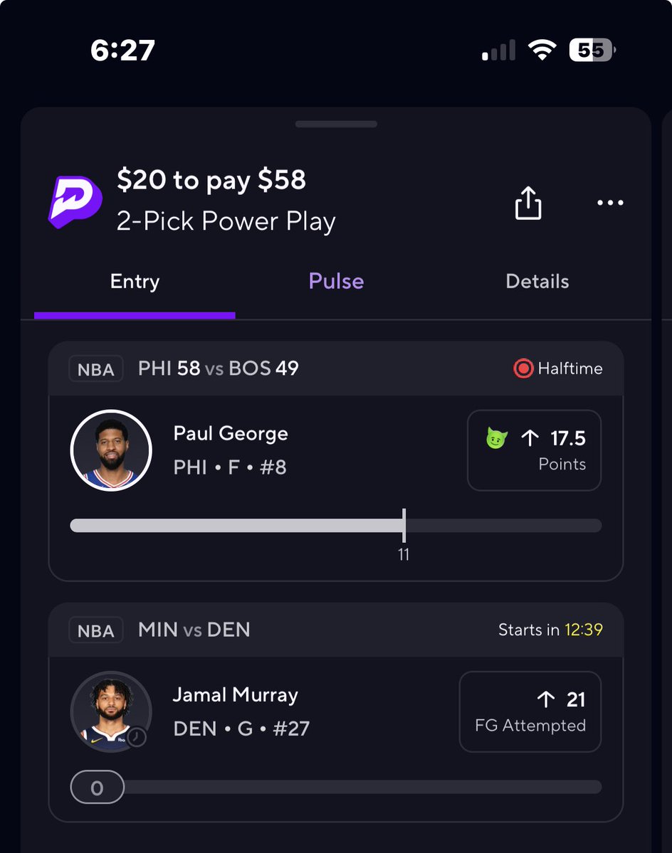 bagchazing23pls's tweet image. Quick lil 2 piece … who’s gonna sell tho ? … #PRIZEPICKSBETZ #SPORTS #GAMBLING #NBA #2MANPOWERPLAYPP #THURSDAYNIGHTBASKETBALL ⛹️‍♂️⛹️‍♂️✅✅💰💰 ( CASH ME OUT !! )