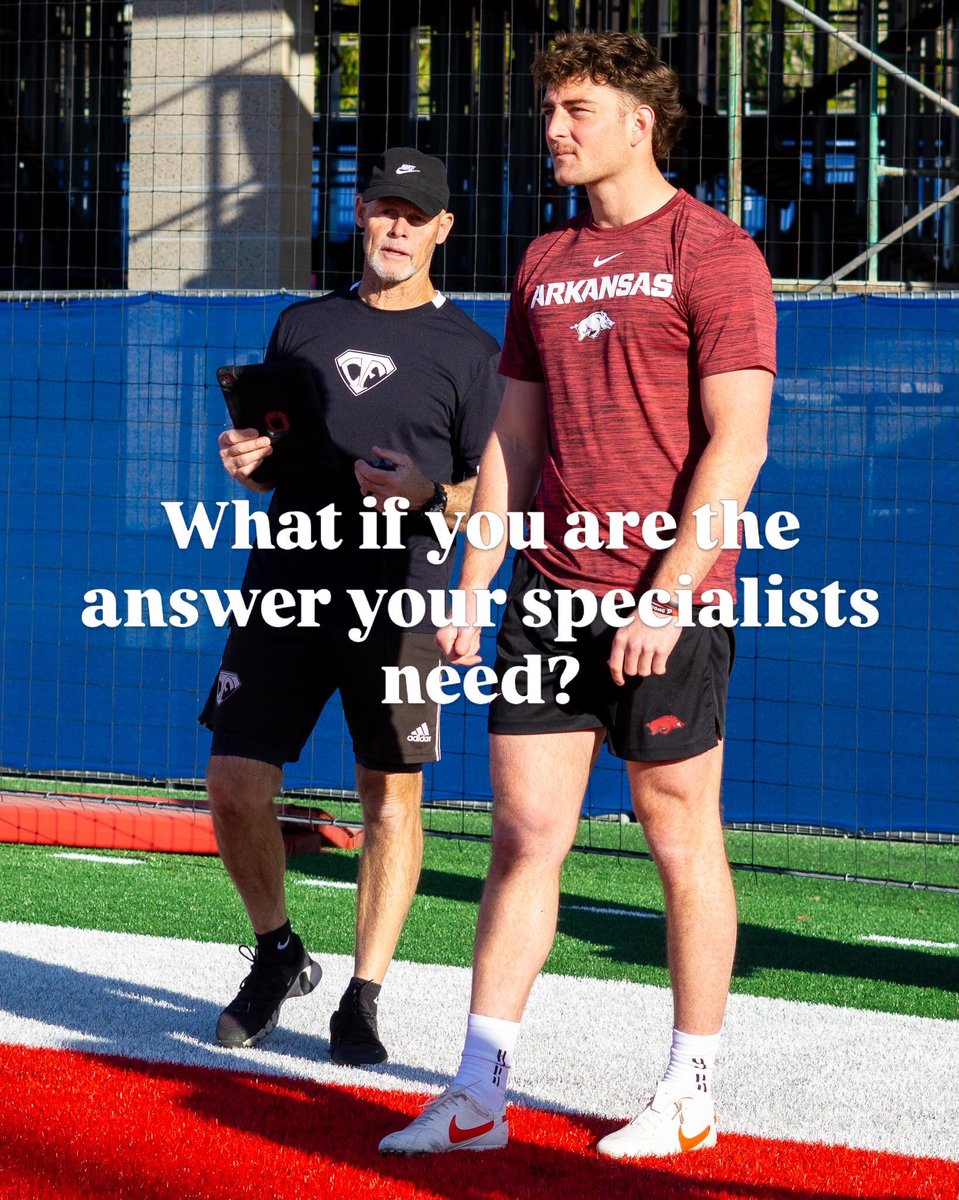 CarneyCoaching's tweet photo. Your specialists are looking to you for answers. Do you have what they need?

John Carney spent 23 seasons in the NFL and 16 years as a kicking and punting coach. He can get you inside your specialists’ heads so you know exactly how to develop them.

Join Coach Carney on Thursday, May 7 and learn how to coach your specialists at a higher level. Limited spots.

Comment “COACHING” for the registration link.