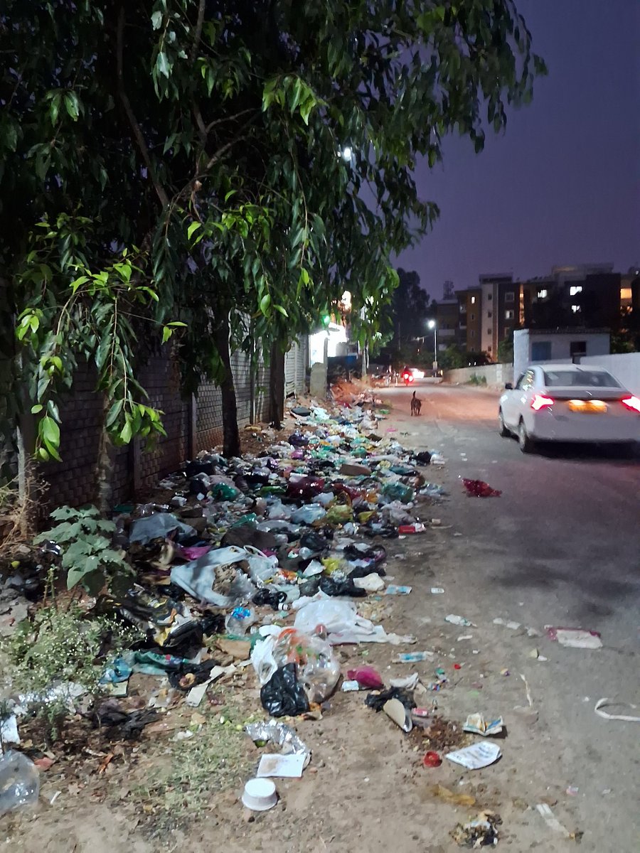 ManuBharathiya's tweet image. This is the road to my apartment,
Yelahanka 
#Bengaluru