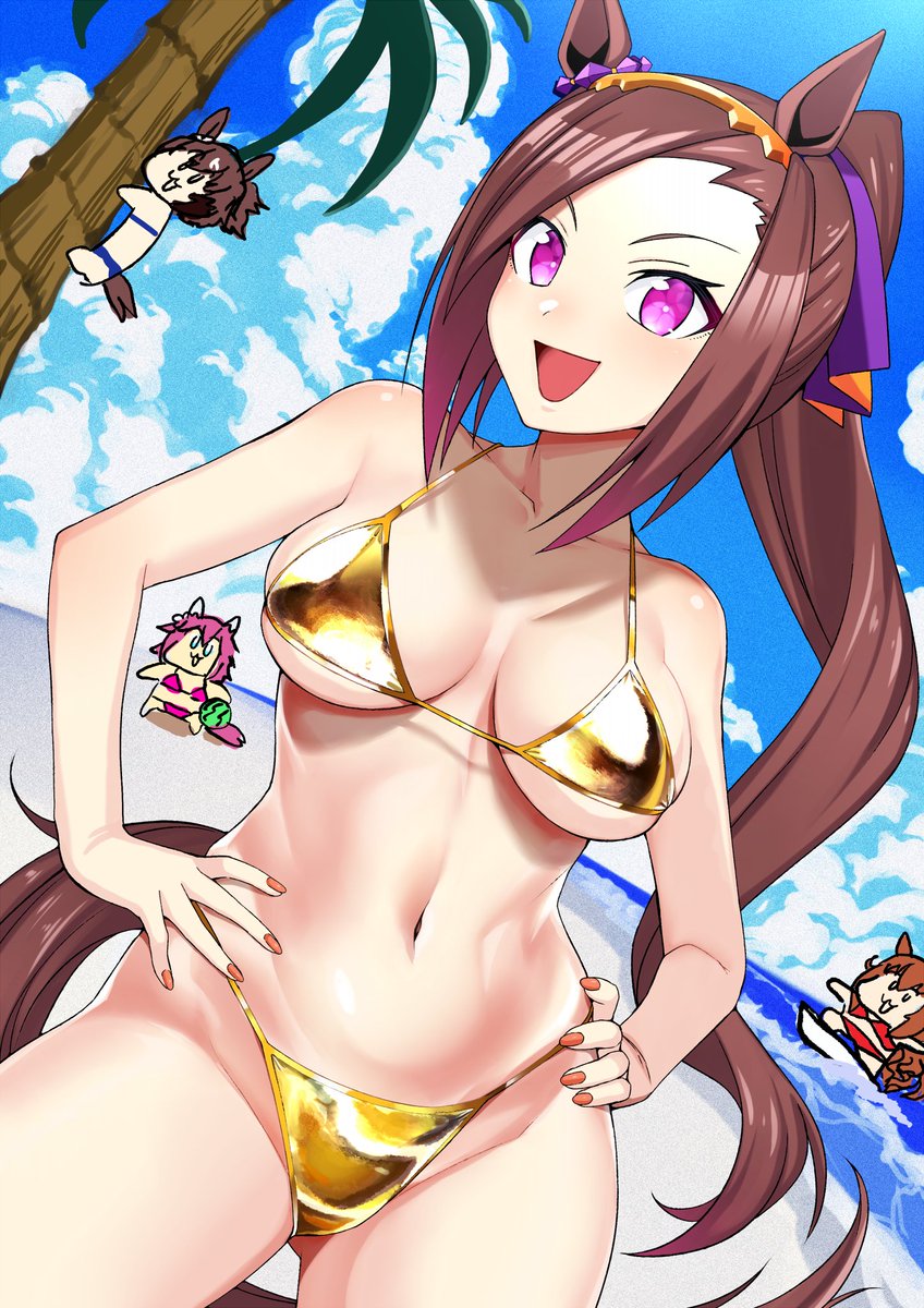 ゴールデンウィークなので
金ビキニ(3) 