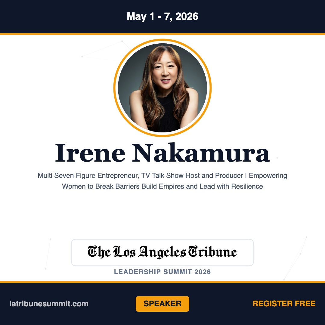 TalkStoryStudio's tweet image. Leadership Week starts TOMORROW!! ✨

Register now, it’s FREE!
200+ global speakers. Don’t miss this!

🔗tinyurl.com/IreneNakamuraS…

#LATribune #LeadershipWeek2026 #Entrepreneurship #IreneNakamura