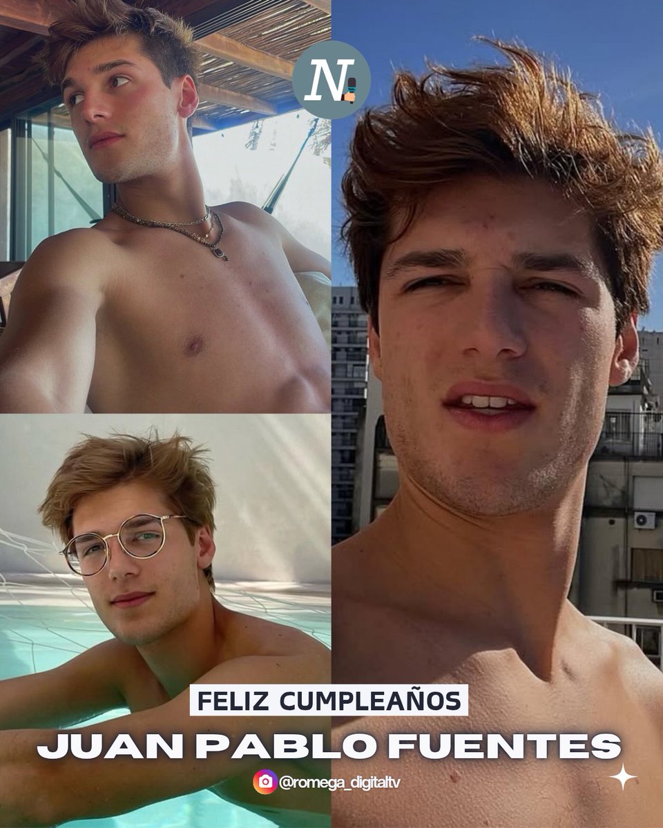 Romega_TV's tweet photo. ¡Feliz cumpleaños, Juan Pablo Fuentes! 🥳

#JuanPabloFuentes celebra su cumpleaños 23,​ es un actor mexicano. Conocido en series como #PactoDeSilencio de Netflix e #IslaBrava en Vix. También apareció en #TodoslosLugares como Ricardo. En 2025 protagoniza la novela #MalDeAmores en Netflix. 

¡Muchas Felicidades! 🎉 #lifestyle #halfmarathon #achievement