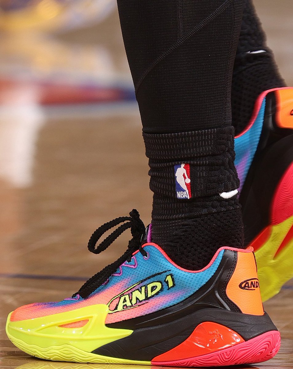 NY Knicks guard Jose Alvarado has been wearing AND1 sneakers exclusively during this 1st round NBA Playoff matchup with the Atlanta Hawks 👟🏀👀

Which pair from Alvarado’s rotation is your favorite? 💬

📷: <a href="/GettyImages/">Getty Images</a>