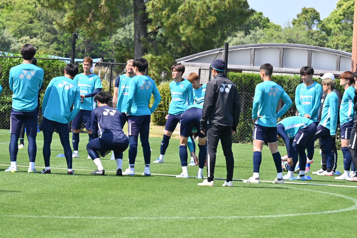 本日、メディア限定の練習公開です☀️ #avispa