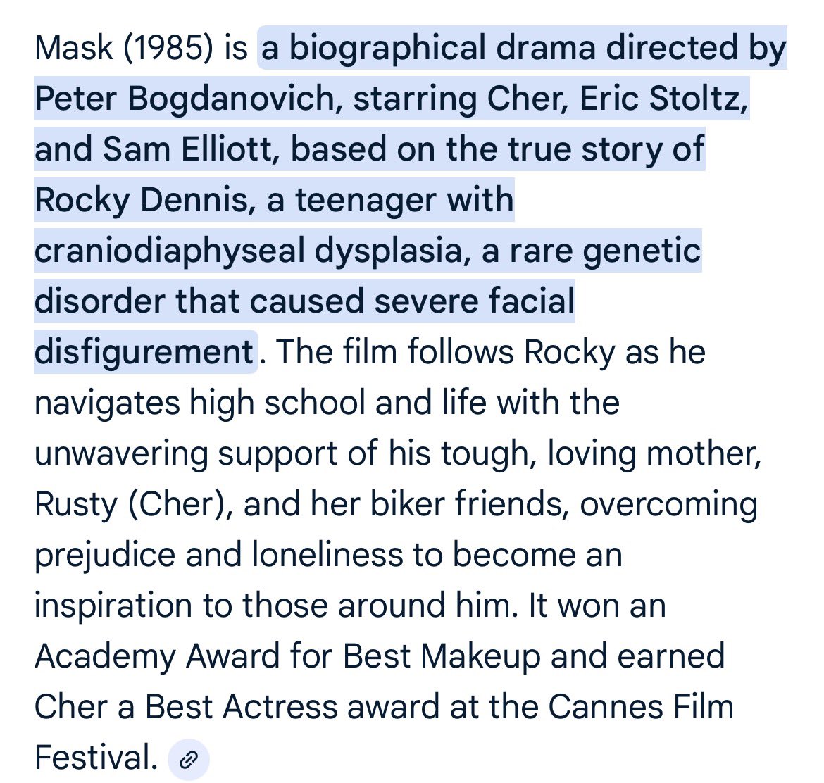The actual movie this is based on is one of my favorites
