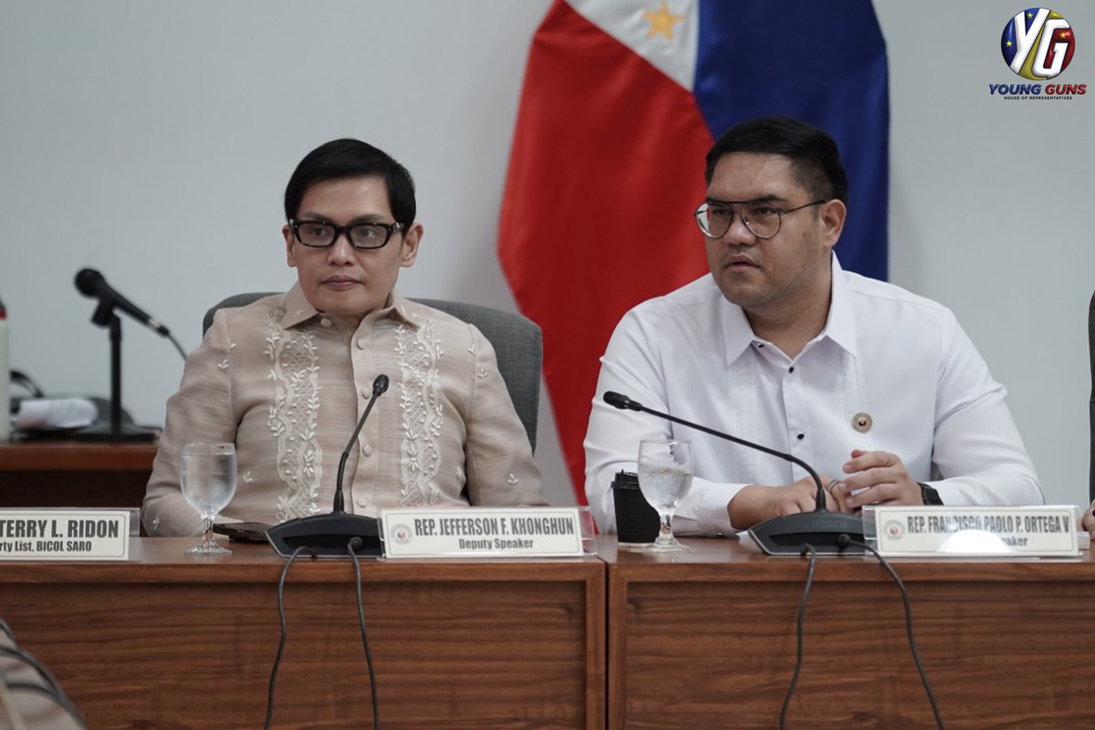 younggunsph_'s tweet photo. April 29, 2026| House Committee on Justice Hearing on the impeachment complaints filed against Vice President Sara Z. Duterte.

Pursuant to Rule III Section 7 of the Rules of Procedure in Impeachment Proceedings, the committee tackled the two complaints:

• Filed by Reverend Father Joel Saballa, et al. and endorsed by Rep. Leila M. De Lima
• Filed by Atty. Nathaniel G. Cabrera and endorsed by Reps. Bienvenido M. Abante, Jr. and Francisco Paolo P. Ortega V

#Younggunsph  #BagongPilipinas #20thCongress