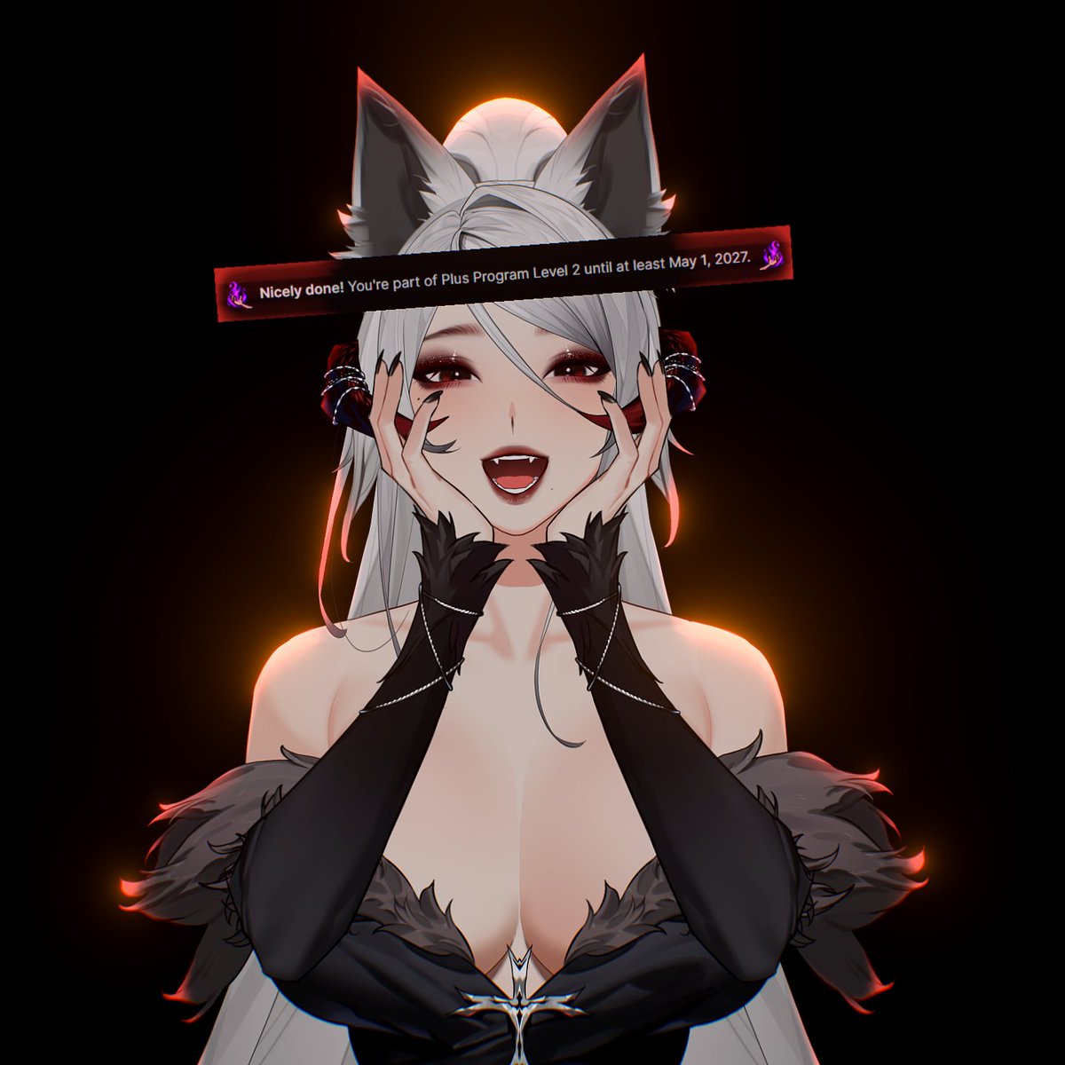 SussySonia's tweet photo. HOLY COW! 😱
Thank you guys so much for plus program 2!

My life is being flipped upside down right now, and this has been one of the only good constants in my life right now.

From the bottom of my heart, thank you for supporting this silly little VTuber journey of mine! https://t.co/vQCEQKwwOV
