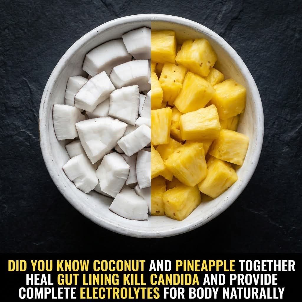 opt_solutions_'s tweet image. Coconut and pineapple synergy. 💜🍍🥥
#nutrition