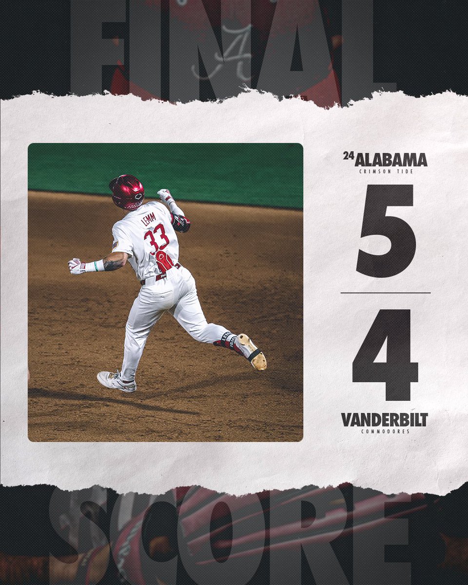 Alabama Baseball tweet media