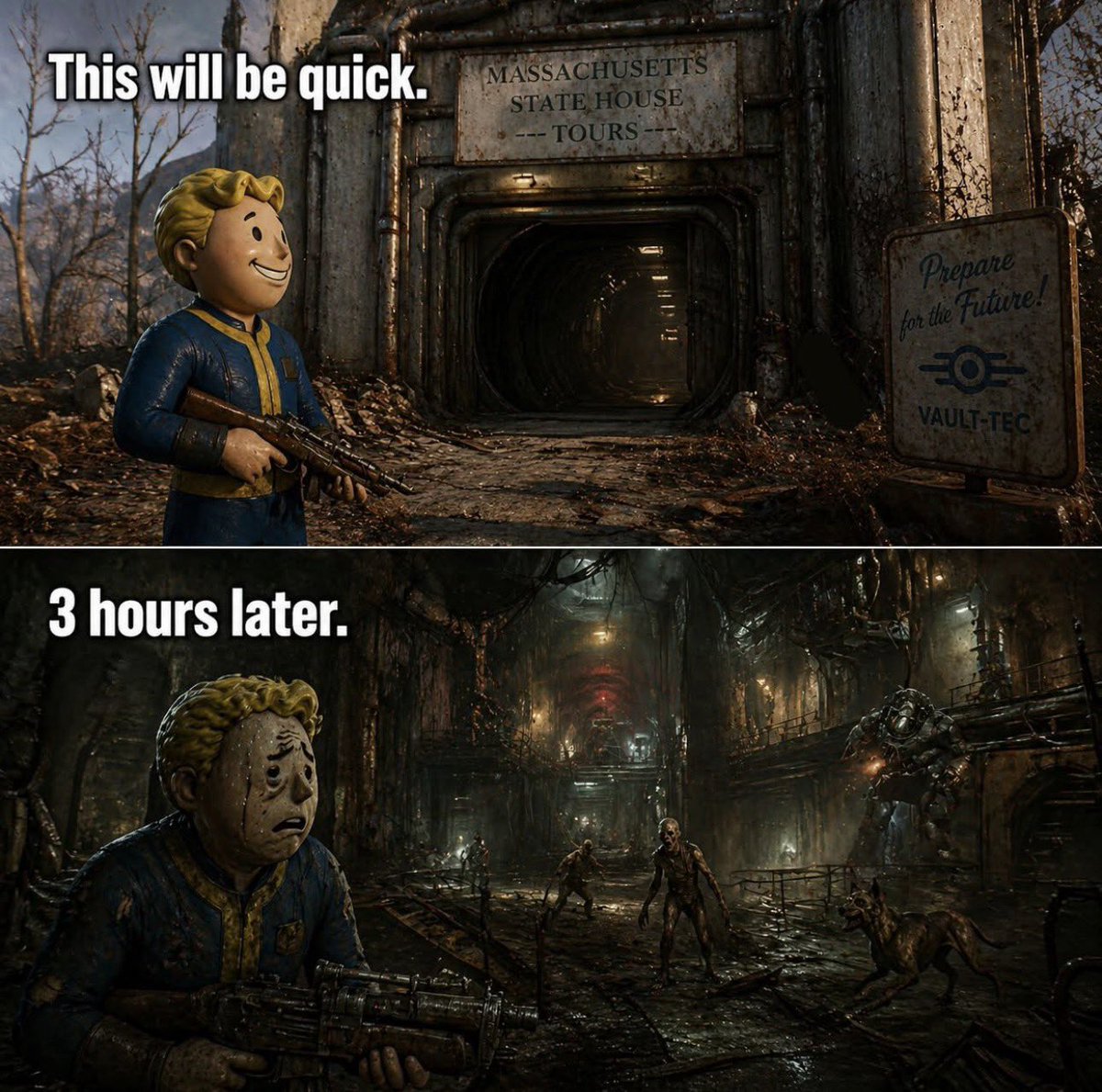 StefaniSomersXo's tweet image. Only Fallout gamers will know 😅
#fallout #fo4 #gamer