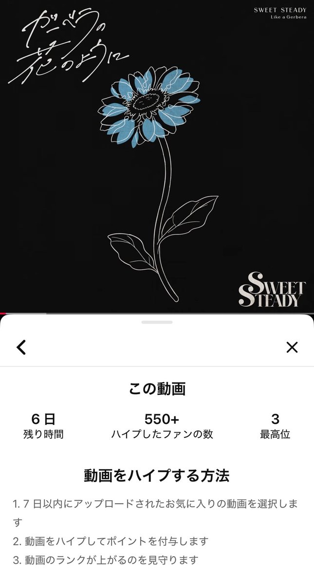 SWEET STEADY【Official】 tweet media