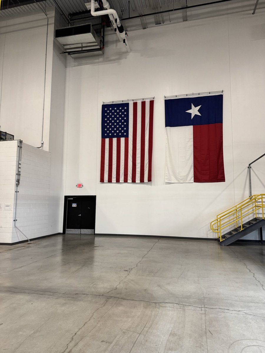 Exciting upcoming episode of <a href="/USMfgToday/">U.S. Manufacturing Today Podcast 🎙️</a> in a few weeks - critical supply chain, NBR and nitrile gloves. Stay tuned! (Also, every factory should have a flag)