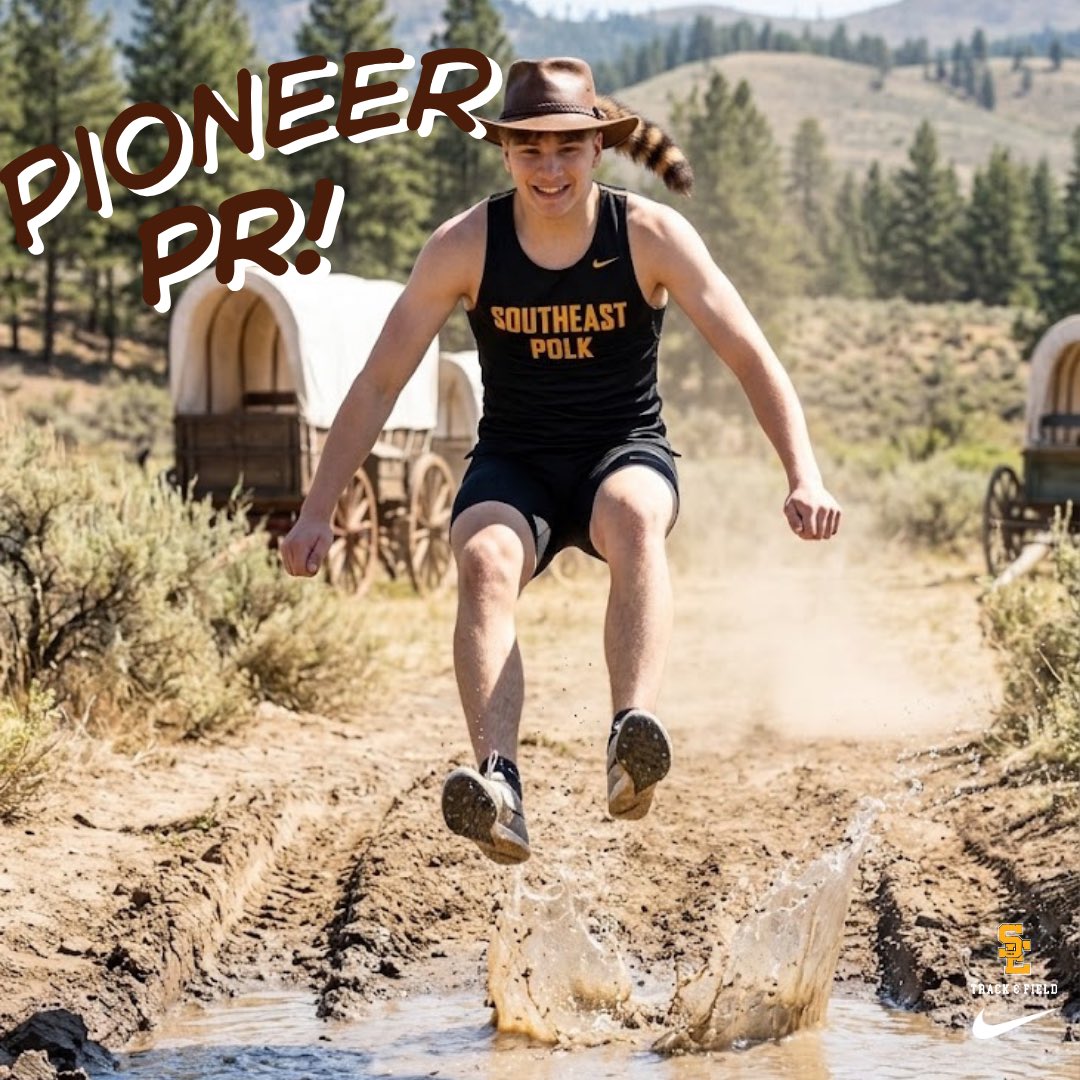 SEPtrack's tweet image. 📜PIONEER PR📜

Sophomore Greyson Lewis jumps into a PR in the long jump ⛺️

#TheJourney