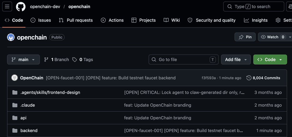 OpenChain tweet media