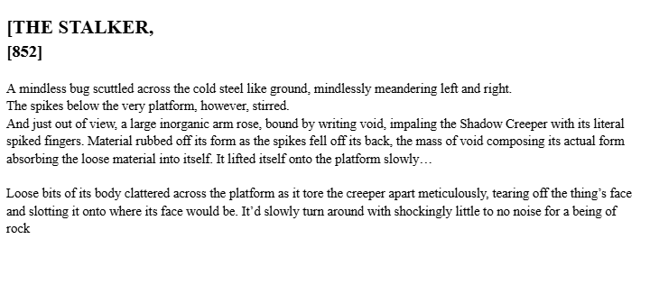 GuycalledNTP's tweet image. idk what to tag this uhh

an excuse to write a damn knack-esque character ig
#hkoc #writing #hollowknight