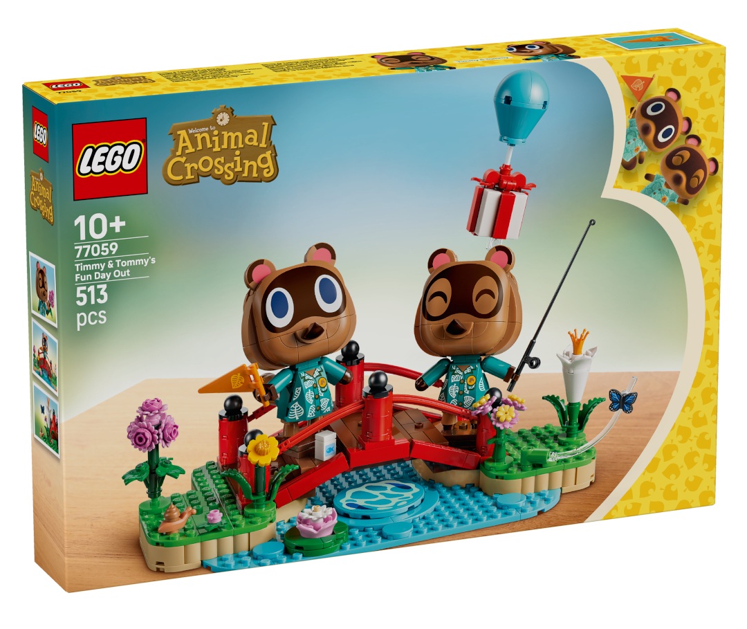 tormentalous's tweet image. LEGO Animal Crossing Timmy &amp;amp; Tommy's Fun Day Out (77059) Revealed

After having no sets at the beginning of 2026, the LEGO Animal Crossing theme continues this summer with Timmy &amp;amp; Tommy's Fun Day Out (77059).

thebrickfan.com/lego-animal-cr…

#LEGO #LEGONews #RLFM #Nintendo