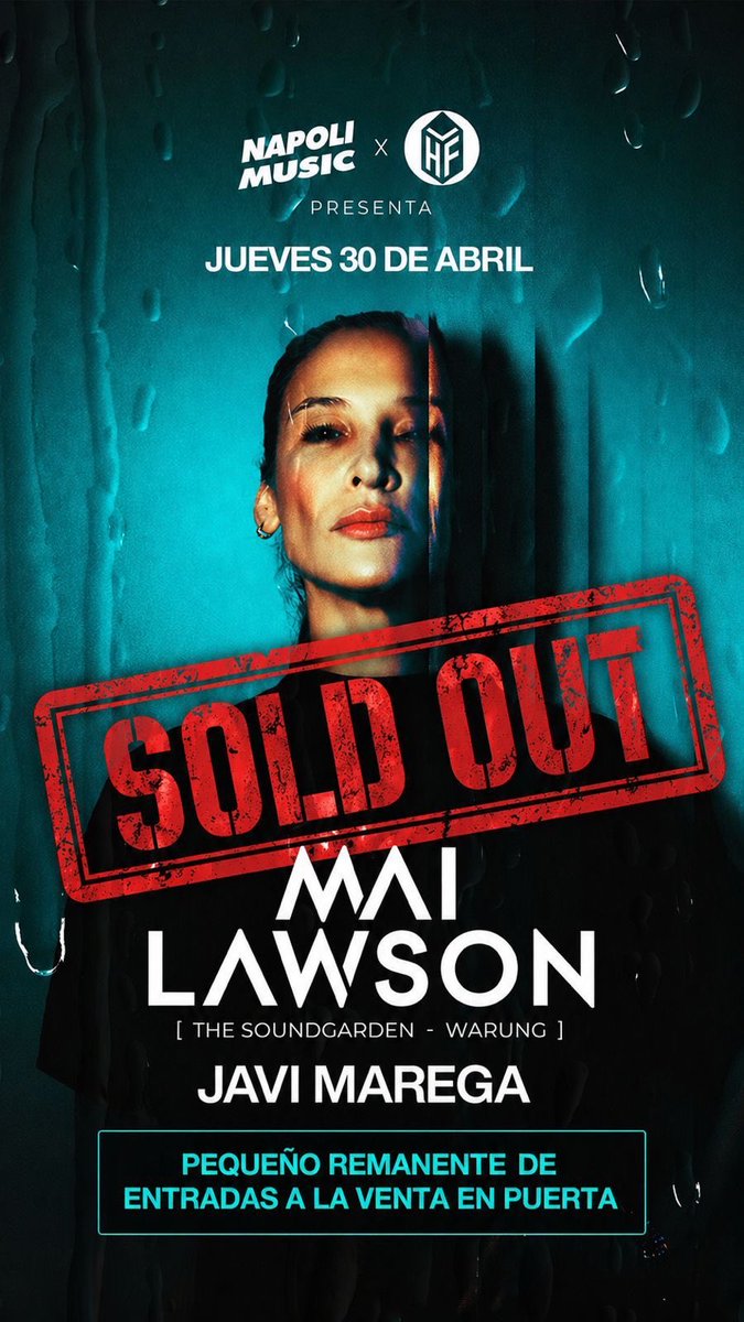 mailawson's tweet photo. Sold out en Santa Fe ❤️
Gracias y nos vemos en un rato !!! https://t.co/be2rRgarmv