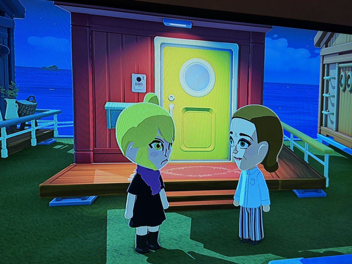 they’ve stared at each other in silence for a minute now i’m so scared