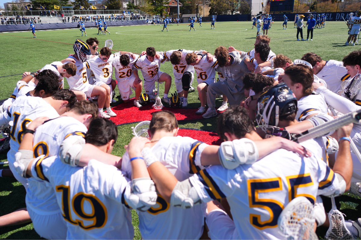 DrexelMLax's tweet photo. Final against Stony Brook. We would like to thank you for your support this season

Stony Brook 9, Drexel 7 https://t.co/bBCJ1YD2q8