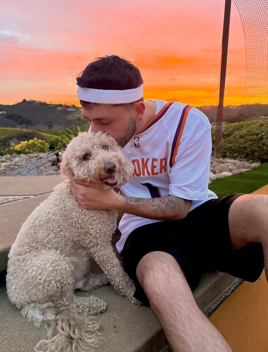 Love and condolences, <a href="/brawadis/">Brandon Awadis</a> RIP Little Booker 🙏 😢 All dogs go to Heaven! I've been through this pain! Stay strong and know he's now resting and playing pain-free in paradise! Love and Blessings 🙏🧡😢