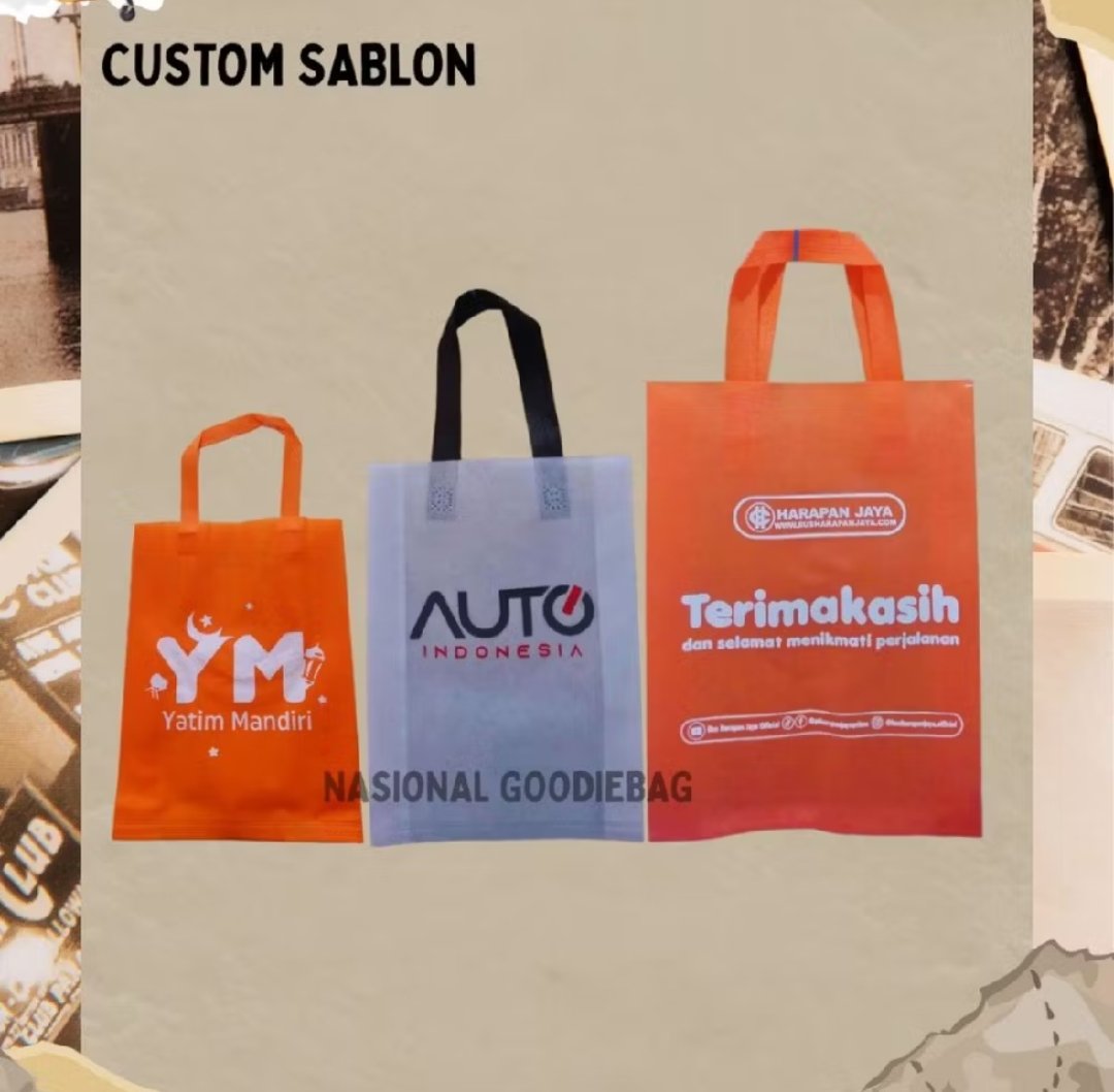 Jriiiii__'s tweet image. Rekomendasi tas jinjing goodiebag custom. Bebas custom sesuai desain kalian ya guyss. Cocok nih untuk brand usaha 😍🥰

Harganya 1000-3000 per item yaa, tergantung ukuran. Dijamin detail dan tajam, penilaian juga bagus kok ✨🌟

#goodiebag
#custom
#sablon

s.shopee.co.id/2g7d8df16e