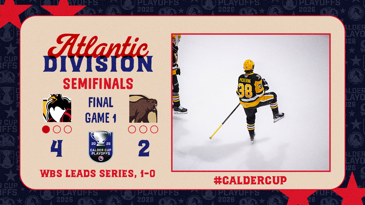 Game Won. 

<a href="/WBSPenguins/">x - Wilkes-Barre/Scranton Penguins</a> | #WBSvsHER | #CalderCup