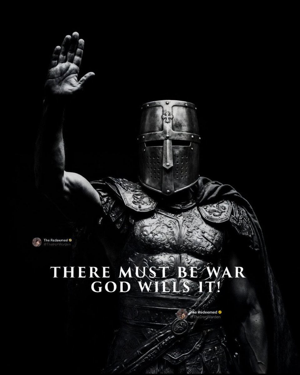 TheIronWarden's tweet image. ✠ Make No Peace With Evil ✠