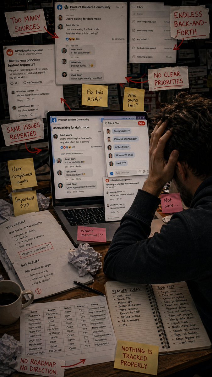 RGITConsultancy's tweet image. Solo devs: Is your feedback process a manual mess? 🧠🌀

I built Kodo to solve my own problem: tracking a mountain of feature ideas and bugs without losing focus. 

Try it today: kodoapps.com

#BuildInPublic #SoloDev #Kodo