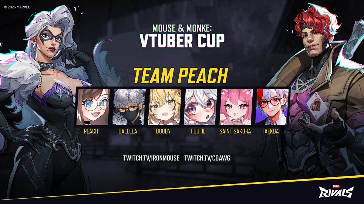 saintsakura_'s tweet photo. omg ! 
Tomorrow I will be participating in the Mouse and Monke VTuber Cup ! 
Come watch tomorrow at 6pm PDT ~ AAAA
Thank you @ironmouse and @CDawgVA for this opportunity 🩶🌸 https://t.co/NI2RUIBQTf