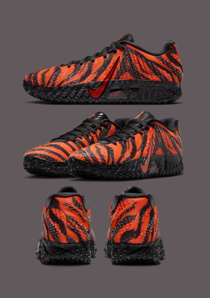 OFFICIAL IMAGES: Nike Ja 3 Animal Pack “Tiger” 🐅

• July 3rd
• $130