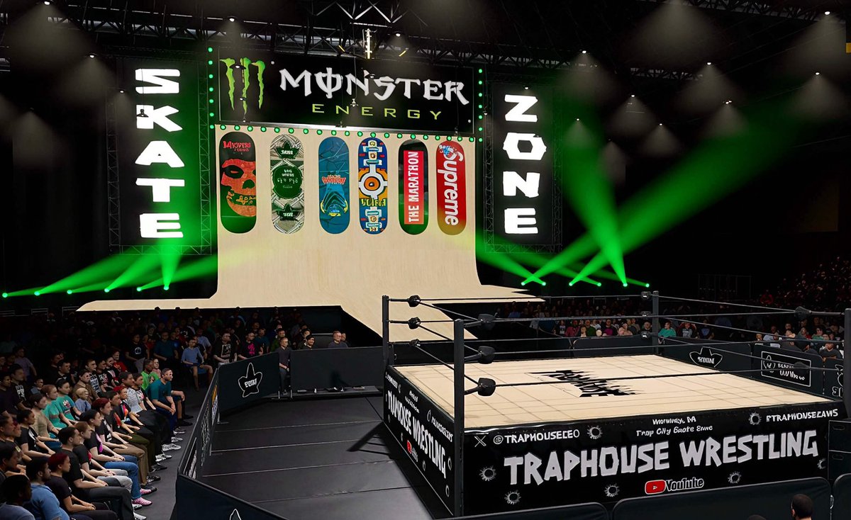 TrapHouseCE0's tweet photo. The Skate Zone

#WWE2K26 https://t.co/lqlk72Pp4G