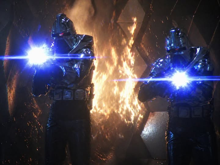 BallerToy1327's tweet photo. "Toasters Starbuck!" Well show you toasters - Lucifer in the battle of the Catacombs. #BattlestarGalatica https://t.co/DiZ0MFN65M